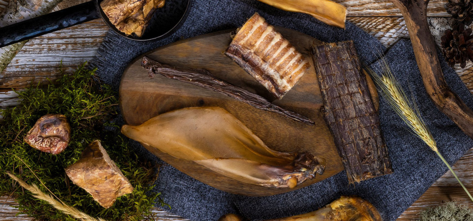 <span>Natürliche</span><span>Hundesnacks</span>